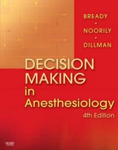 Decision Making in Anesthesiology, 4e