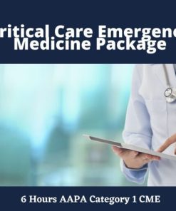 Critical Care Emergency Medicine Package (CME VIDEOS)