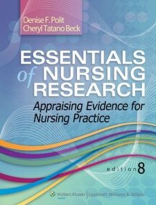 Essentials of Nursing Research: Appraising Evidence for Nursing Practice, 8th Edition