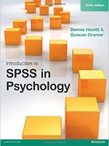 Introduction to SPSS in Psychology, 6th edition