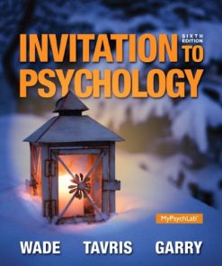 Invitation to Psychology (6th Edition)