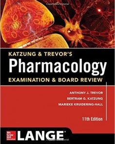 Katzung & Trevor’s Pharmacology Examination and Board Review, 11th Edition (EPUB)