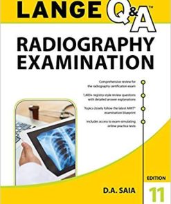 LANGE Q&A Radiography Examination, 11th Edition