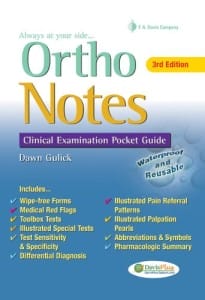 Ortho Notes Clinical Examination Pocket Guide, 3rd Edition (Davis's Notes)