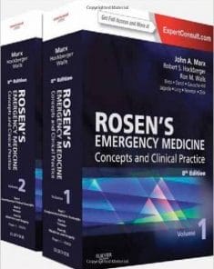 Rosen’s Emergency Medicine – Concepts and Clinical Practice, 2-Volume Set, 8th Edition (PDF)