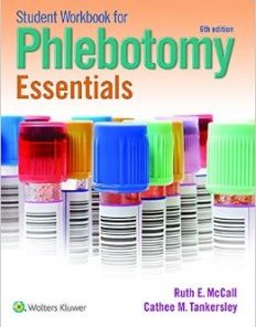 Student Workbook for Phlebotomy Essentials, Sixth Edition