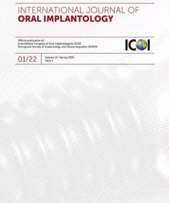 International Journal of Oral Implantology, 01/2022 (PDF)