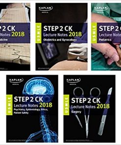 USMLE Step 2 CK Lecture Notes 2018: 5-Book Set (USMLE Prep)