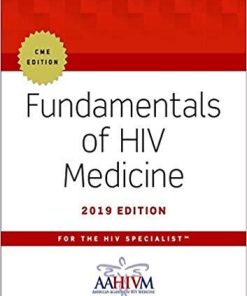 Fundamentals of HIV Medicine 2019 1st Edition