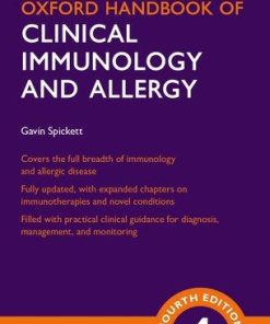 Oxford Handbook of Clinical Immunology and Allergy (Oxford Medical Handbooks) 4th Edition