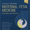 Creasy and Resnik’s Maternal-Fetal Medicine: Principles and Practice 8th Edition