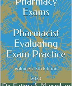 Canadian Pharmacy Exams – Pharmacist Evaluating Exam Practice: Volume 2 5th Edition 2020