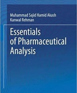 Essentials of Pharmaceutical Analysis 1st ed. 2020 Edition