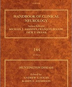 SPEC – Handbook of Clinical Neurology, Volume 144, Huntington Disease, 12-Month Access, eBook (Volume 144) 1st Edition