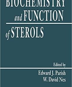 Biochemistry and Function of Sterols 1st Edition