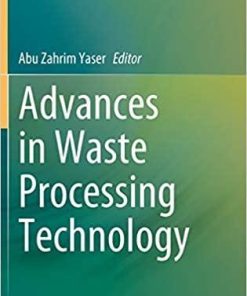 Advances in Waste Processing Technology 1st ed. 2020 Edition