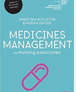 Medicines Management for Nursing Associates (Understanding Nursing Associate Practice) First edition