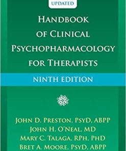 Handbook of Clinical Psychopharmacology for Therapists