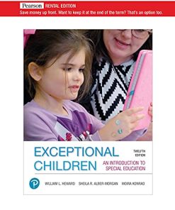 Exceptional Children: An Introduction to Special Education, 12th Edition (High Quality Image PDF)