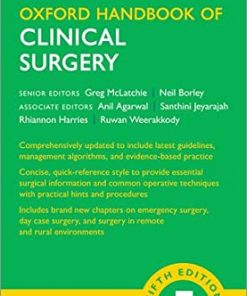 Oxford Handbook of Clinical Surgery, 5th edition (PDF)