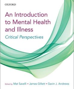 An Introduction to Mental Health and Illness: Critical Perspectives (PDF)