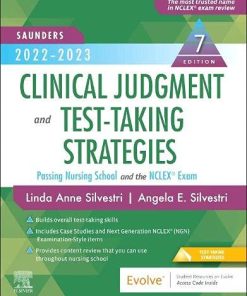 Saunders 2022-2023 Clinical Judgment and Test-Taking Strategies, 7th Edition (PDF)
