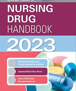 Saunders Nursing Drug Handbook 2023 (PDF)