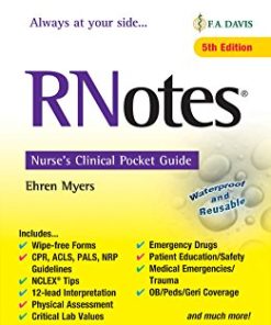 RNotes®: Nurse’s Clinical Pocket Guide, Fifth edition (PDF)