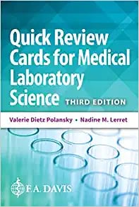 Quick Review Cards for Medical Laboratory Science, 3rd Edition (PDF)