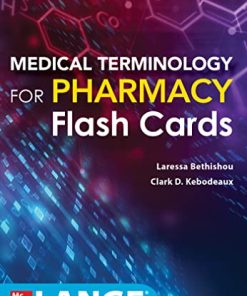 Medical Terminology for Pharmacy Flash Cards (PDF)