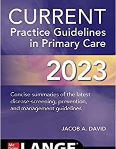 CURRENT Practice Guidelines in Primary Care 2023 (PDF)