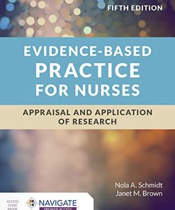 Evidence-Based Practice for Nurses: Appraisal and Application of Research, 5th Edition (PDF)