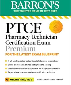 PTCE: Pharmacy Technician Certification Exam, 3rd Edition (Barron’s Test Prep) (EPUB)