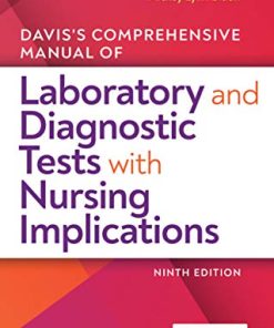 Davis’s Comprehensive Manual of Laboratory and Diagnostic Tests With Nursing Implications, 9th edition (EPUB)
