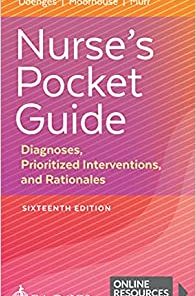 Nurse’s Pocket Guide: Diagnoses, Prioritized Interventions, and Rationales, 16th Edition (PDF)