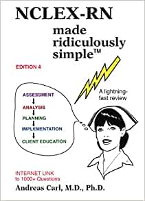 NCLEX-RN Made Ridiculously Simple, 4th Edition (PDF)