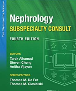 Washington Manual Nephrology Subspecialty Consult, 4th Edition (PDF)