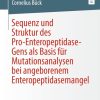 Sequenz und Struktur des Pro-Enteropeptidase-Gens als Basis für Mutationsanalysen bei angeborenem Enteropeptidasemangel (EPUB)