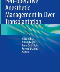 Peri-operative Anesthetic Management in Liver Transplantation (EPUB)