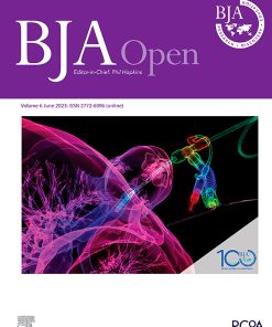 BJA Open: Volume 5 to Volume 8 2023 PDF