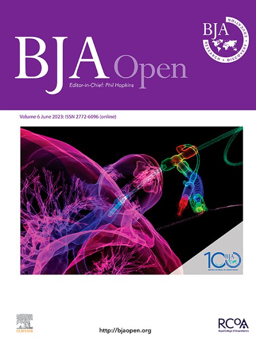 BJA Open: Volume 5 to Volume 8 2023 PDF