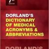 Dorland’s Dictionary of Medical Acronyms and Abbreviations, 7e