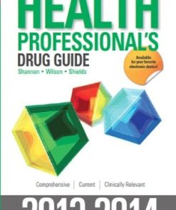 Pearson Health Professional’s Drug Guide 2013-2014 (PDF)