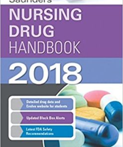 Saunders Nursing Drug Handbook 2018, 1e (PDF)