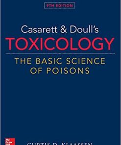 Casarett & Doull’s Toxicology: The Basic Science of Poisons 9e (PDF)