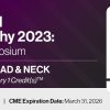 Computed Tomography 2023: National Symposium: NEURO and HEAD & NECK ONLY – A Video CME Teaching Activity