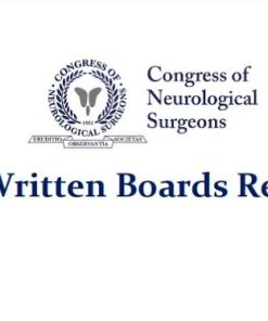 CNS 2023 SANS Written Board Review Course (CME VIDEOS)