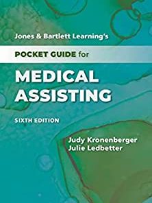 Jones & Bartlett Learning’s Pocket Guide for Medical Assisting, 6th Edition (PDF)