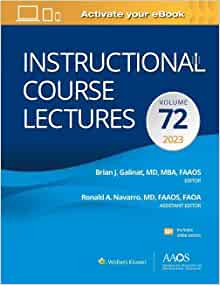 Instructional Course Lectures: Volume 72 (AAOS – American Academy of Orthopaedic Surgeons) (EPUB)