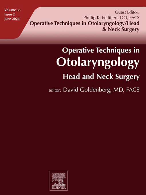 Operative Techniques in Otolaryngology-Head and Neck Surgery PDF